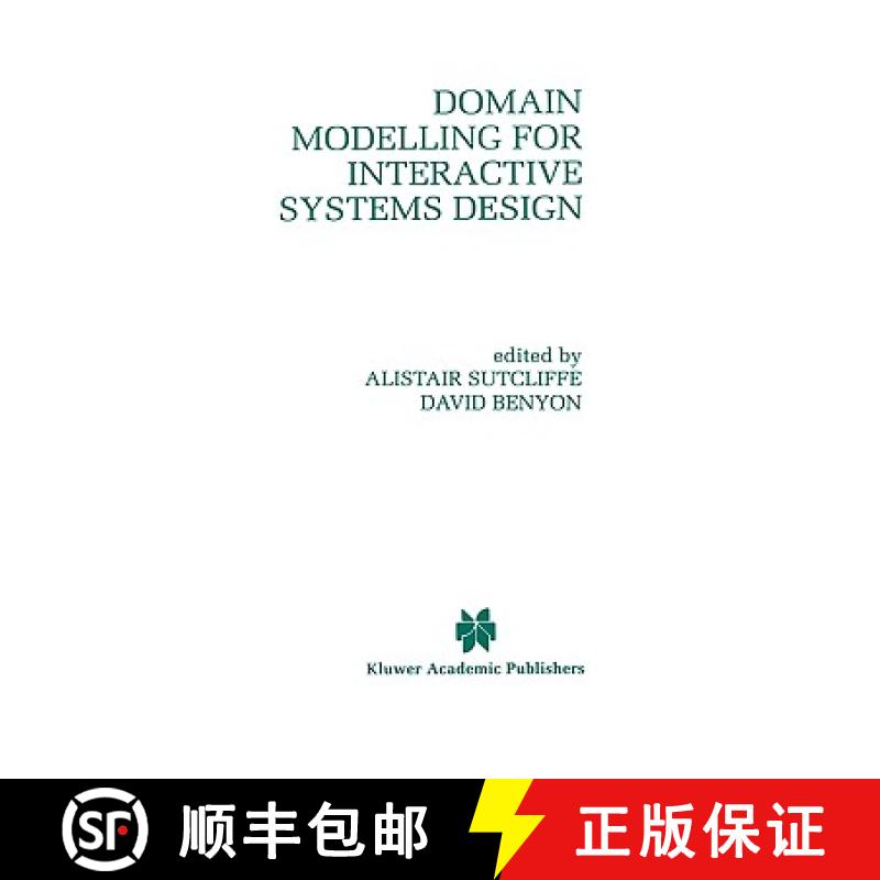 【3-4周达】Domain Modelling for Interactive Systems Design [9780792383161]