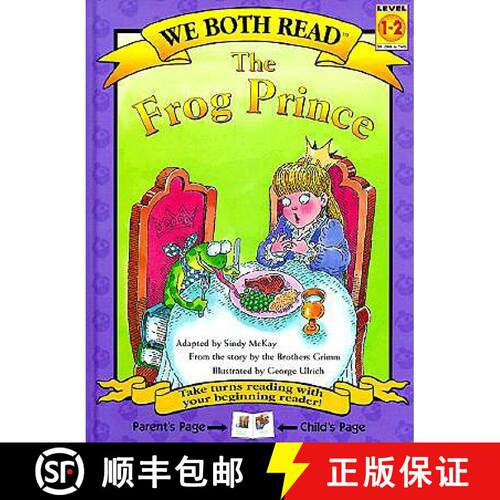【3-4周达】精装 The Frog Prince [9781891327025]