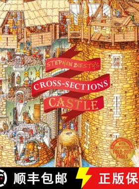 【3-4周达】Stephen Biesty's Cross-Sections Castle [9781465484703]
