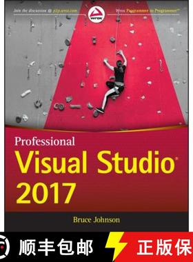 【3-4周达】Professional Visual Studio 2017 [Wiley计算机] [9781119404583]
