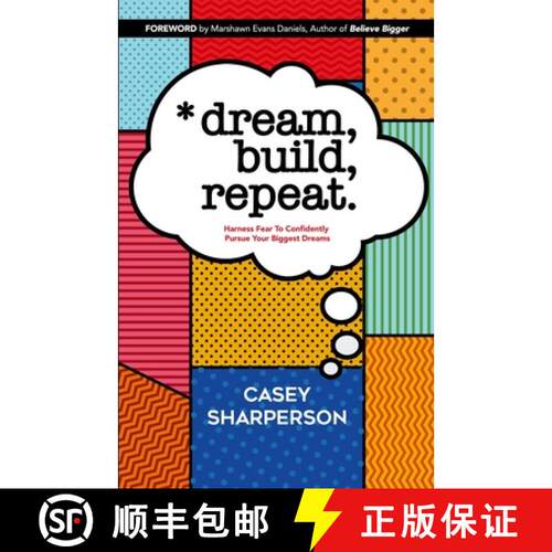 【3-4周达】Dream, Build, Repeat: Harness Fear To Confidently Pursue Your Biggest Dreams [9781733423601]