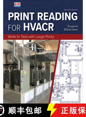 【3-4周达】Print Reading for Hvacr [9798891188198]
