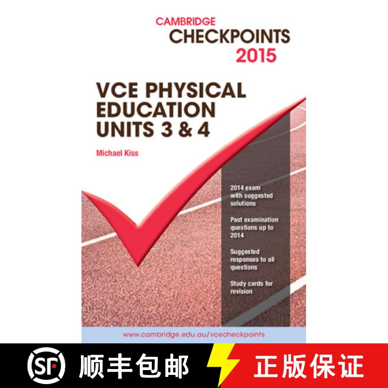 【3-4周达】Cambridge Checkpoints VCE Physical Education Units 3 and 4 2015 and Quiz Me More [9781107485051]