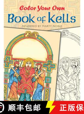 预订 Color Your Own Book of Kells [9780486418650]