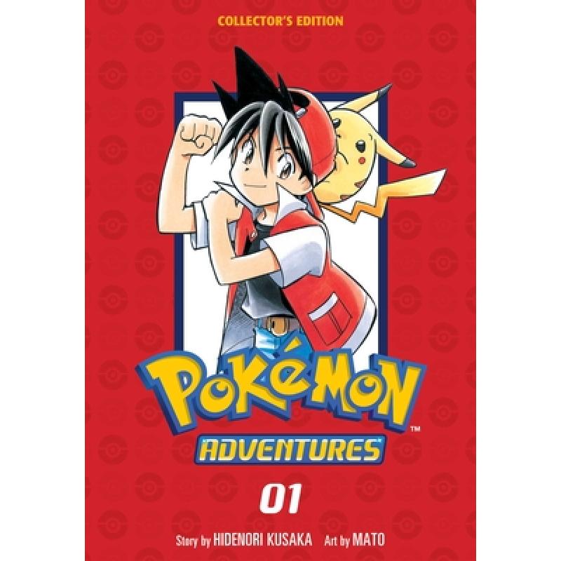 【4周达】Pokémon Adventures Collector's Edition, Vol. 1: Volume 1 [9781974709649] 书籍/杂志/报纸 文学小说类原版书 原图主图