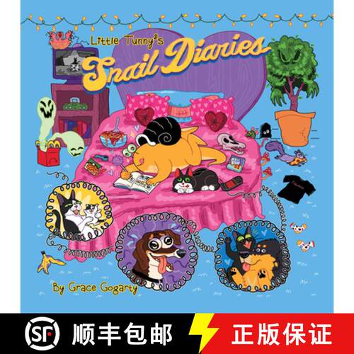 【3-4周达】精装 Little Tunny's Snail Diaries [9781945509841]