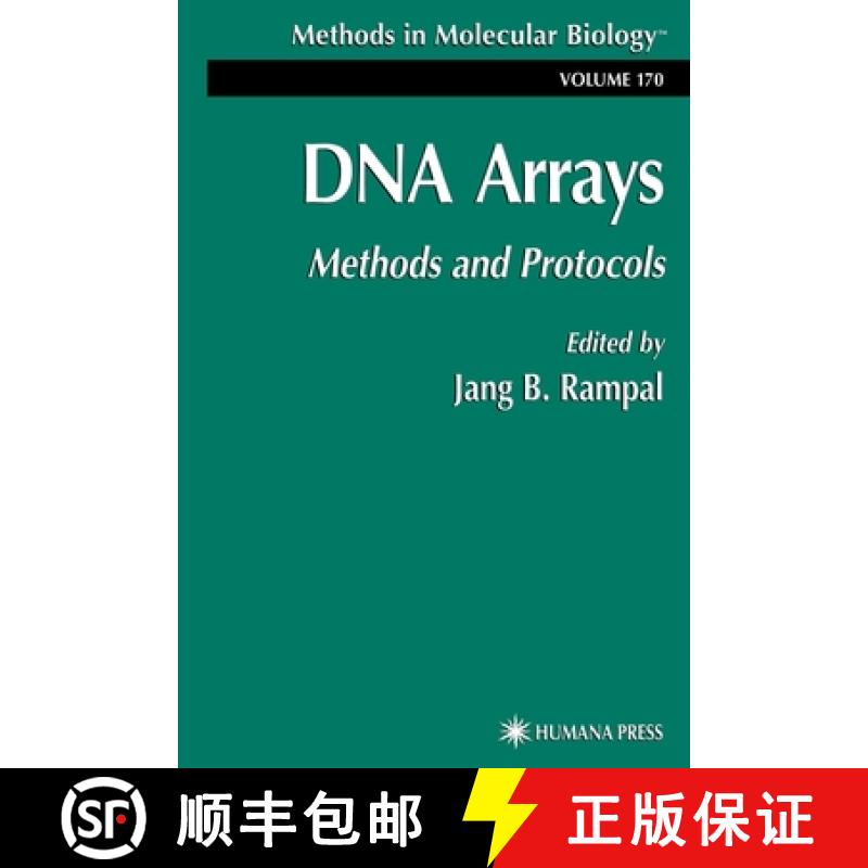 【3-4周达】DNA Arrays: Methods and Protocols [9781617372049]