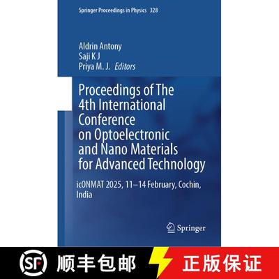 【3-4周达】Proceedings of The 4th International Conference on Optoelectronic and Nano Materials for A... [9789819526963]