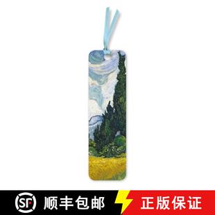 van Field Vincent 9781839649097 pack Gogh 3周达 Cypresses with Wheat Bookmarks
