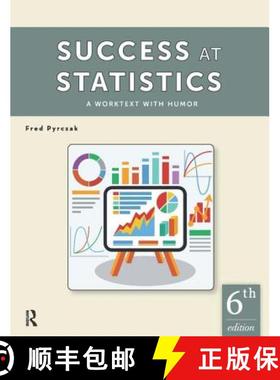 【3-4周达】Success at Statistics: A Worktext with Humor [9781936523467]