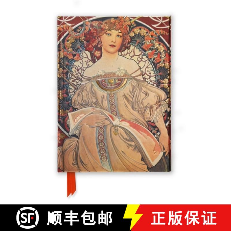 【3-4周达】Mucha: Reverie (Foiled Journal) [9780857756671]