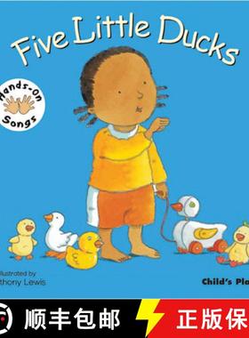 【3-4周达】Five Little Ducks: BSL (British Sign Language) [9781846431746]