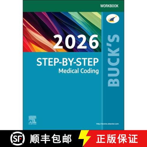 【3-4周达】Buck's Workbook for Step-by-Step Medical Coding, 2026 Edition [9780443350634]
