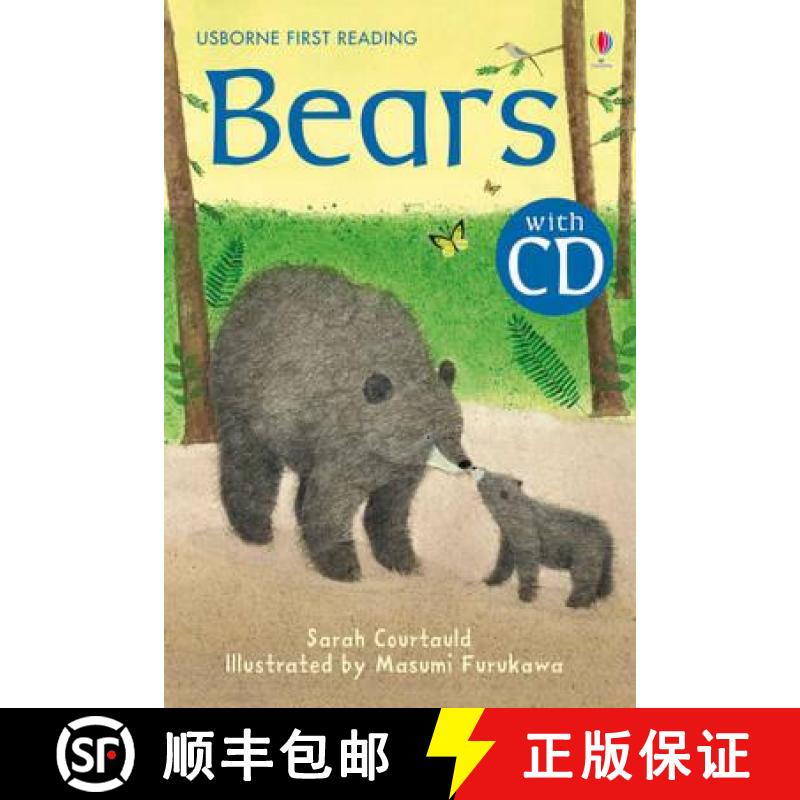 预订 Bears (First Reading Level 2 CD Packs) [9781409533214]
