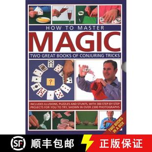 conjuring How Magic Master puzzles ... 9780857236494 and Two 3周達(dá) illusions tricks includes books great