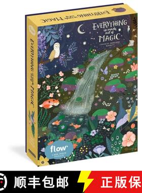 【3-4周达】Everything Is Made Out of Magic 1,000-Piece Puzzle (Flow) : for Adults Families Picture Qu... [9781523514335]