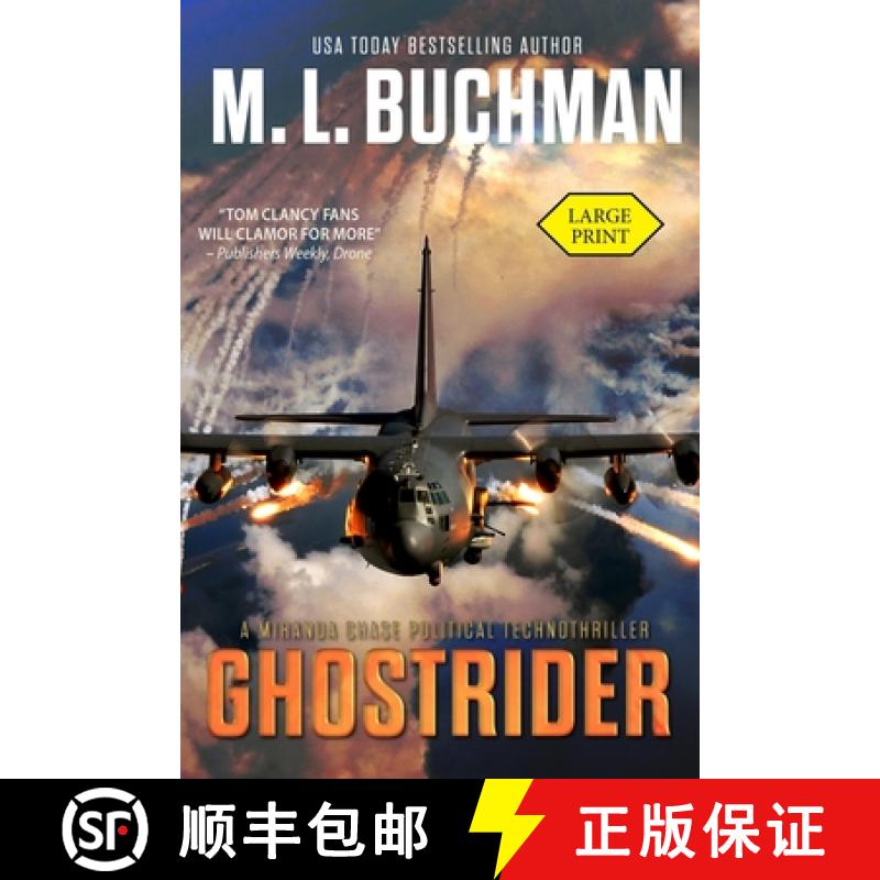 【3-4周达】Ghostrider (large print): an NTSB-military technothriller [9781949825787]