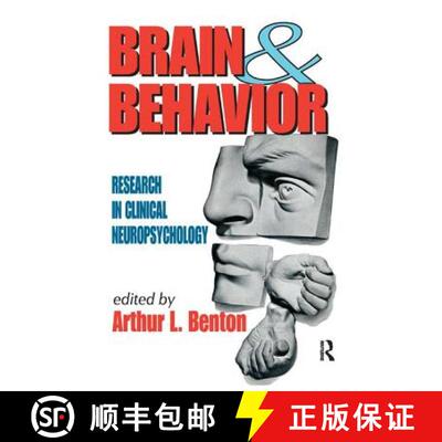 【3-4周达】精装 Brain and Behavior: Research in Clinical Neuropsychology [9781138519749]