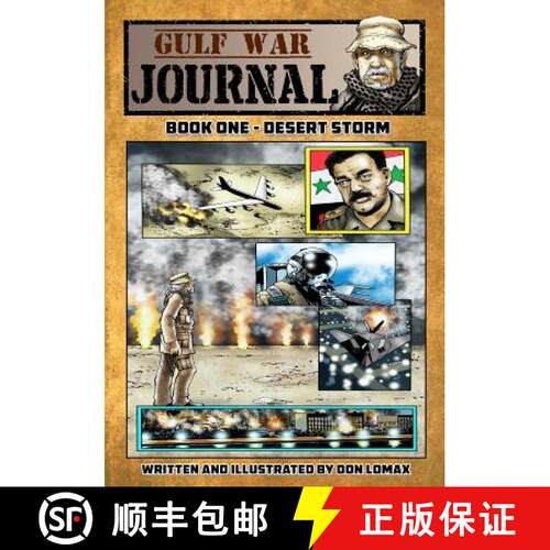 【3-4周达】Gulf War Journal - Book One: Desert Storm [9781544067605]