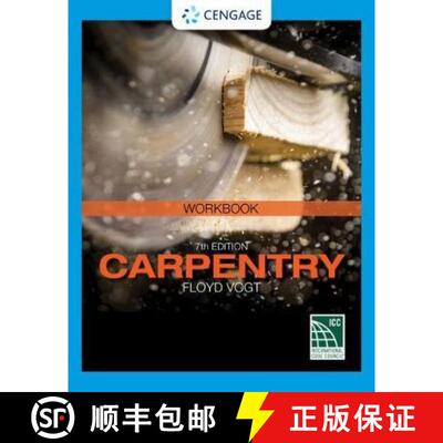 【3-4周达】Student Workbook for Vogt's Carpentry, 7th [9781337798204]