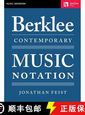 预订 Berklee Contemporary Music Notation [9780876391785]