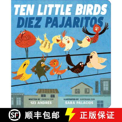 【3-4周达】Ten Little Birds / Diez Pajaritos (Scholastic Bilingual) [9781338343694]