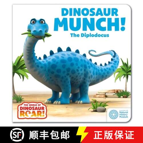 【3-4周达】World of Dinosaur Roar!: Dinosaur Munch! The Diplodocus: Book 3: Book 3 [9781408372678]