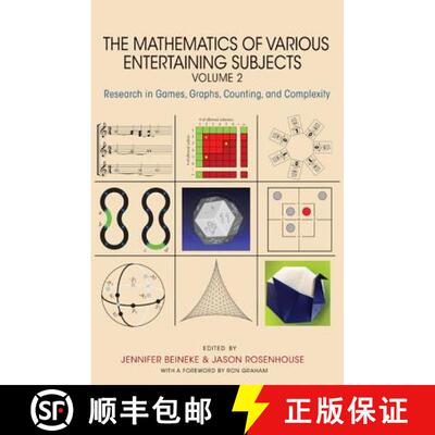 【3-4周达】精装 The Mathematics of Various Entertaining Subjects – Research in Games, Graphs, Counti... [9780691171920]