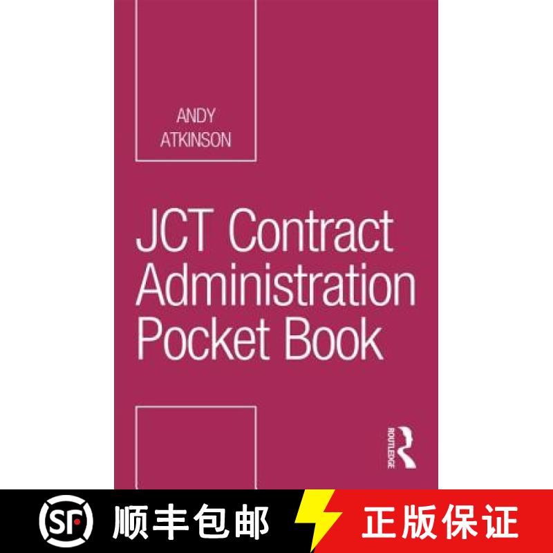 【3-4周达】Jct Contract Administration Pocket Book [9781138781924]