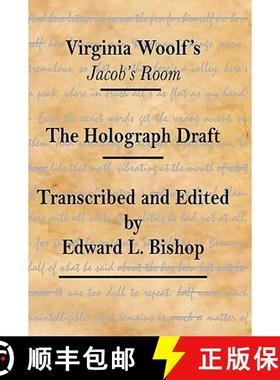 【3-4周达】Virginia Woolf's Jacob's Room: The Holograph Draft [9781935625001]