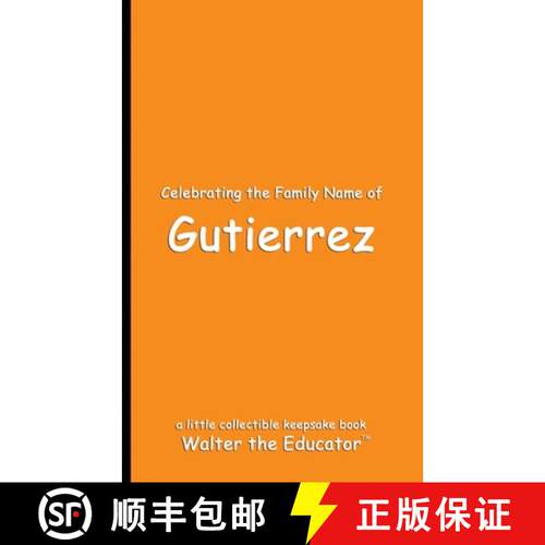 【3-4周达】Celebrating the Family Name of Gutierrez [9798330386642]