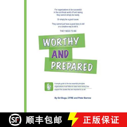 【3-4周达】Worthy and Prepared: A simple guide to the two essential principles organizations must fol... [9781895589641]