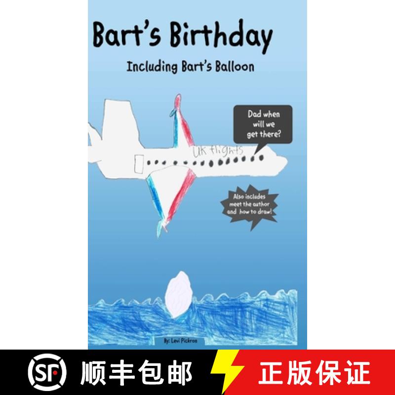 【3-4周达】Bart's Birthday: Includes Bart's Balloon [9780359420872]