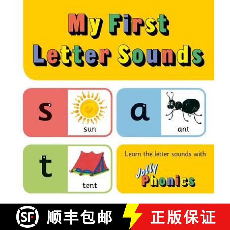 【3-4周达】My First Letter Sounds : In Precursive Letters (British English edition) [9781844144747]