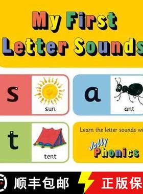 【3-4周达】My First Letter Sounds : In Precursive Letters (British English edition) [9781844144747]