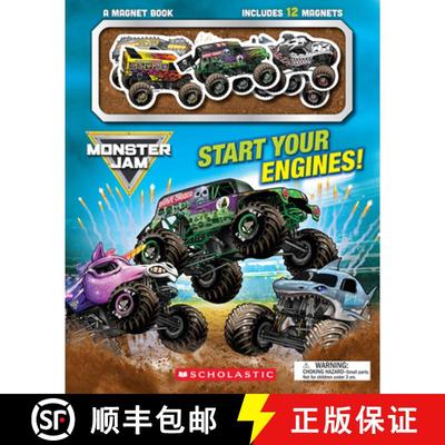 预订 Monster Jam: Start Your Engines! a Magnet Book [9798225004026]