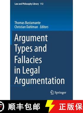 【3-4周达】Argument Types and Fallacies in Legal Argumentation [9783319161471]