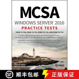 Tests 742 Exam Windows 2016 9781119525288 743 Wiley备考类 Mcsa Server Practice 741 740 And 4周达