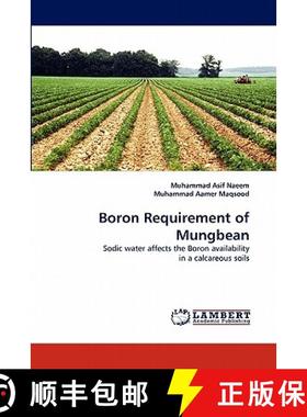 预订 Boron Requirement of Mungbean [9783844304237]