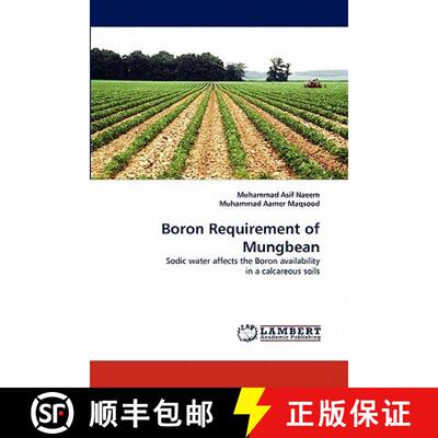 预订 Boron Requirement of Mungbean [9783844304237]