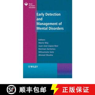 Disorders 9780470010839 Early Management And 4周达 Detection Wiley医学 Mental