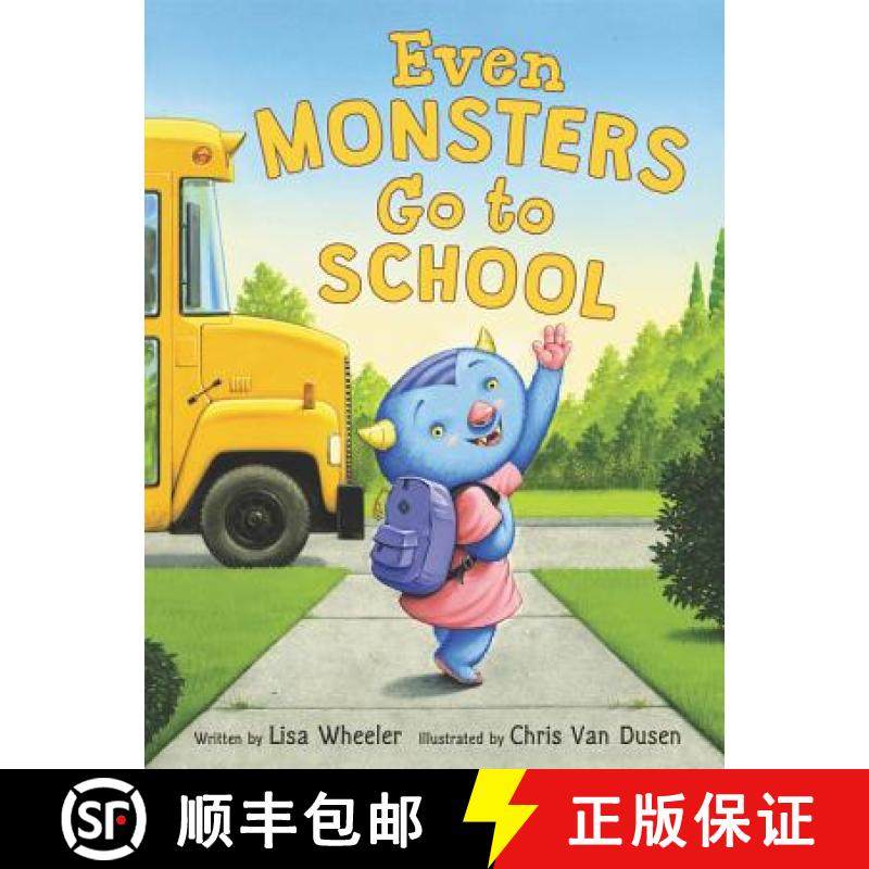 【3-4周达】Even Monsters Go to School [9780062366429]