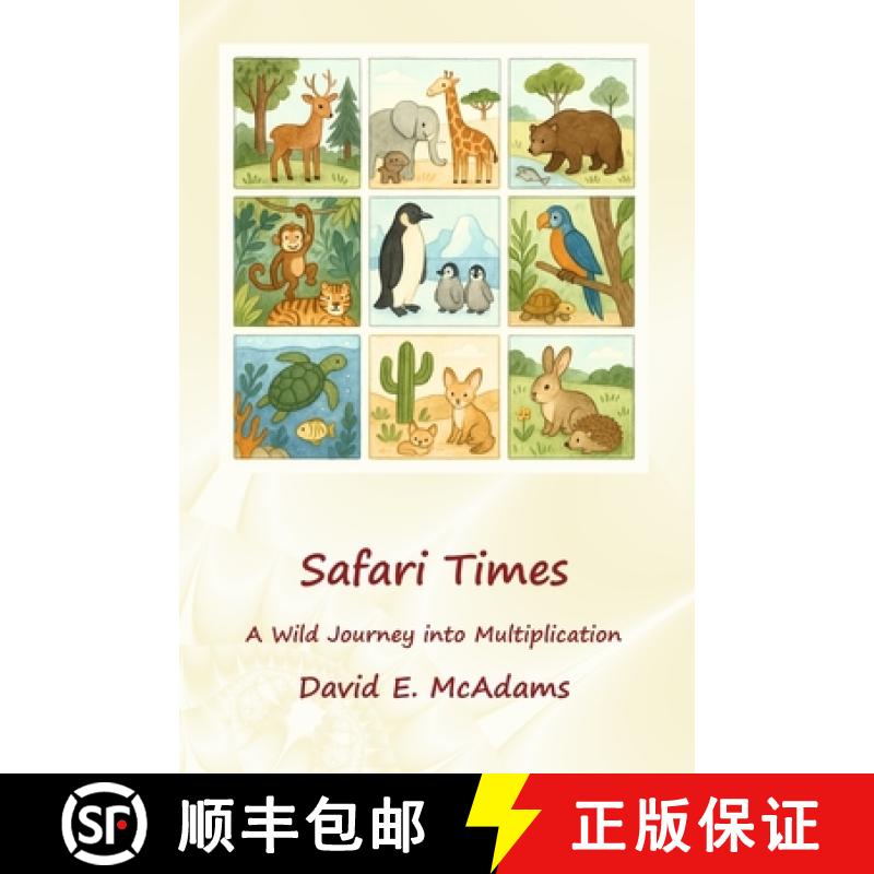 【3-4周达】Safari Times: A Wild Journey into Multiplication [9781632707307]