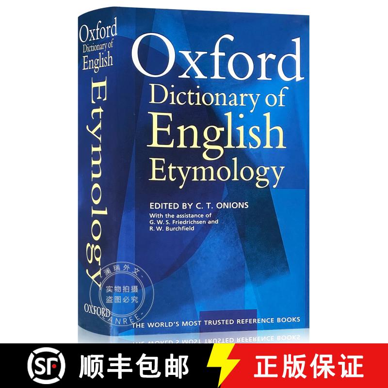 现货 精装 牛津英语词源词典 The Oxford Dictionary of English Etymology [9780198611127]图片