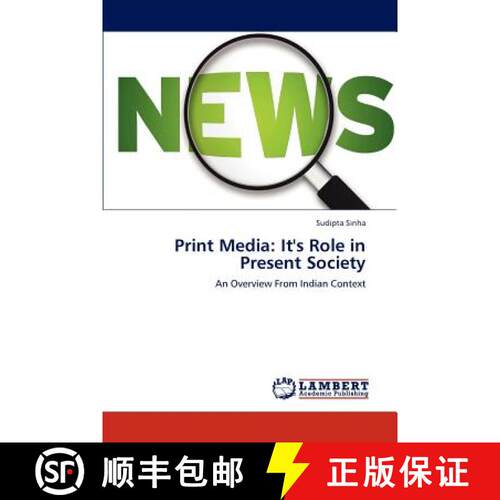 预订 Print Media: It's Role in Present Society [9783847378266]