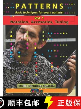 【3-4周达】PATTERNS   Basic techniques for every guitarist  Vol. 1: Notation, Accessories, Tuning [9789801860259]