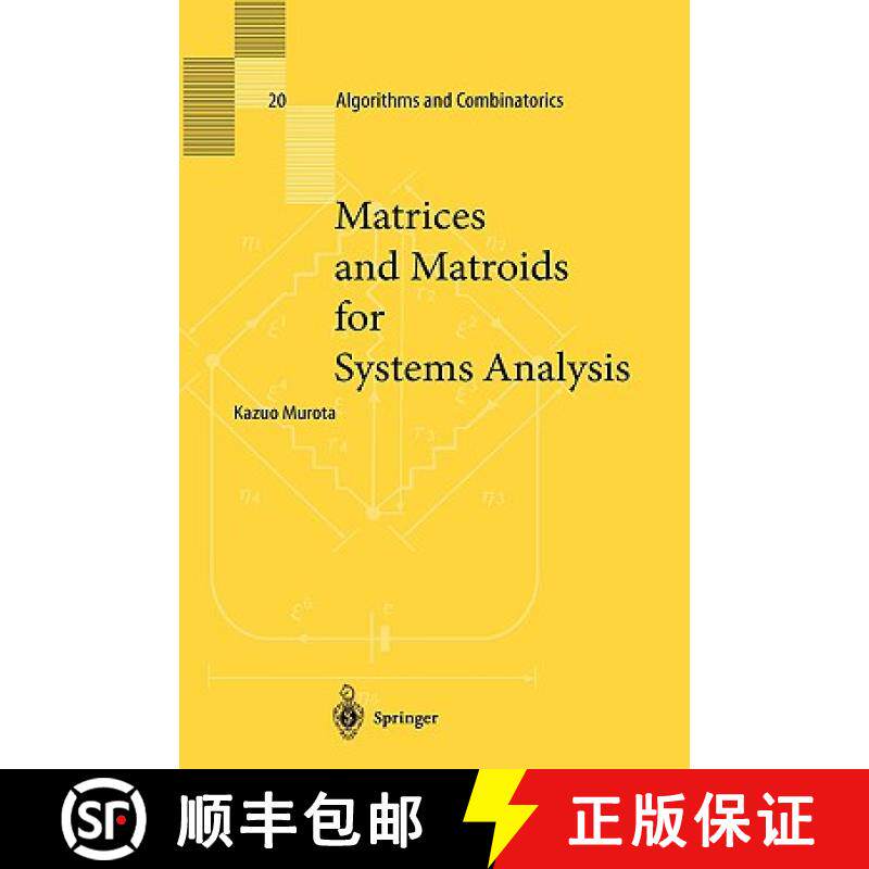 【3-4周达】Matrices and Matroids for Systems Analysis [9783540660248]