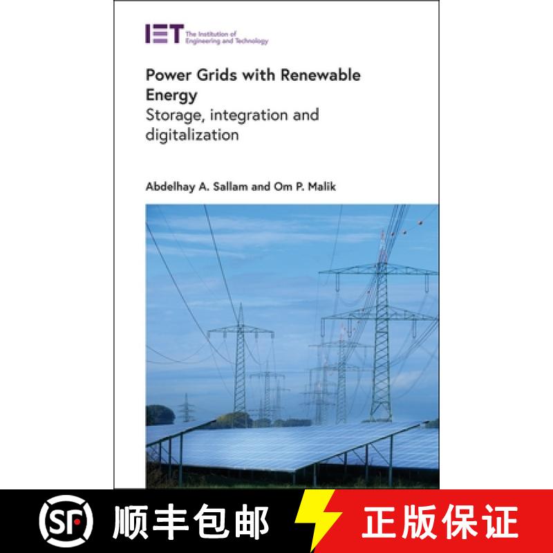 【3-4周达】Power Grids with Renewable Energy: Storage, Integration and Digitalization [9781839530272]