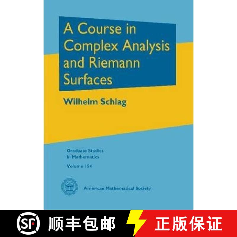 【3-4周达】A Course in Complex Analysis and Riemann Surfaces [9780821898475]