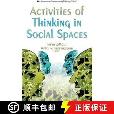 【3-4周达】精装 Activities of Thinking in Social Spaces  EDITOR TO SEE FINAL PROOFS [9781631177637]